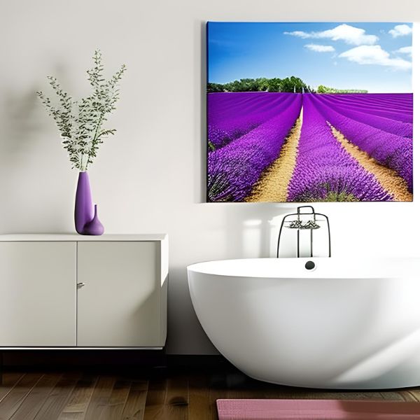 Lavender Bathroom Decor